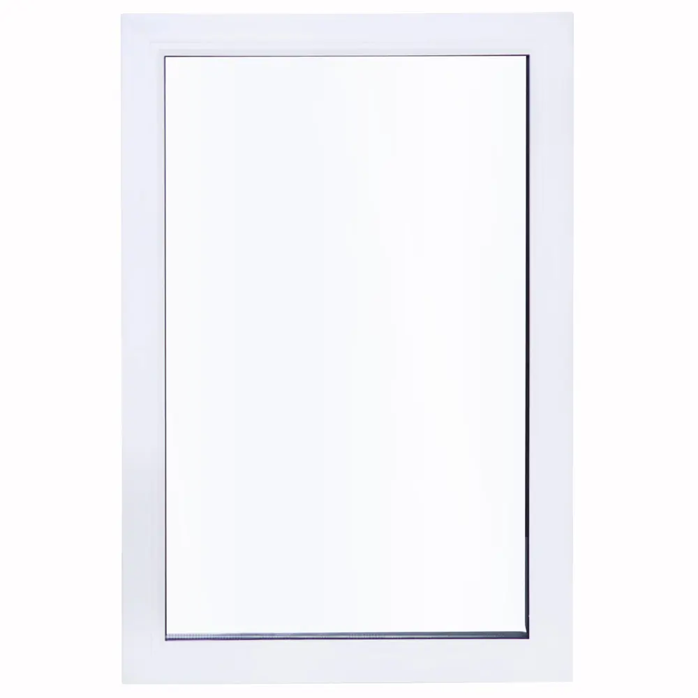 Глухое пластиковое окно Veka 870×600 мм с однокамерным стеклопакетом 83117314 STLM-0039119 - Вид №1