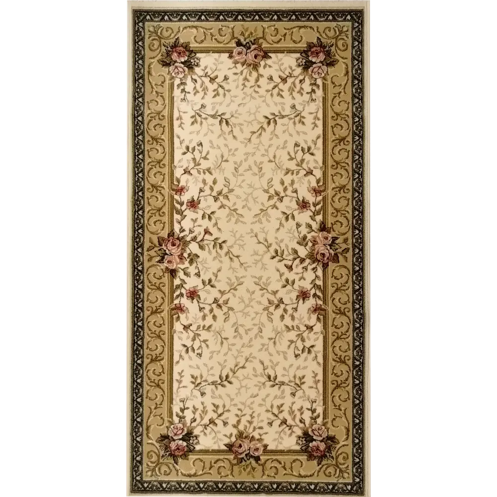 Ковер шерсть Premiera 26371/50643 80x160 см цвет коричневый 13834135 STLM-2020861 Santreyd 