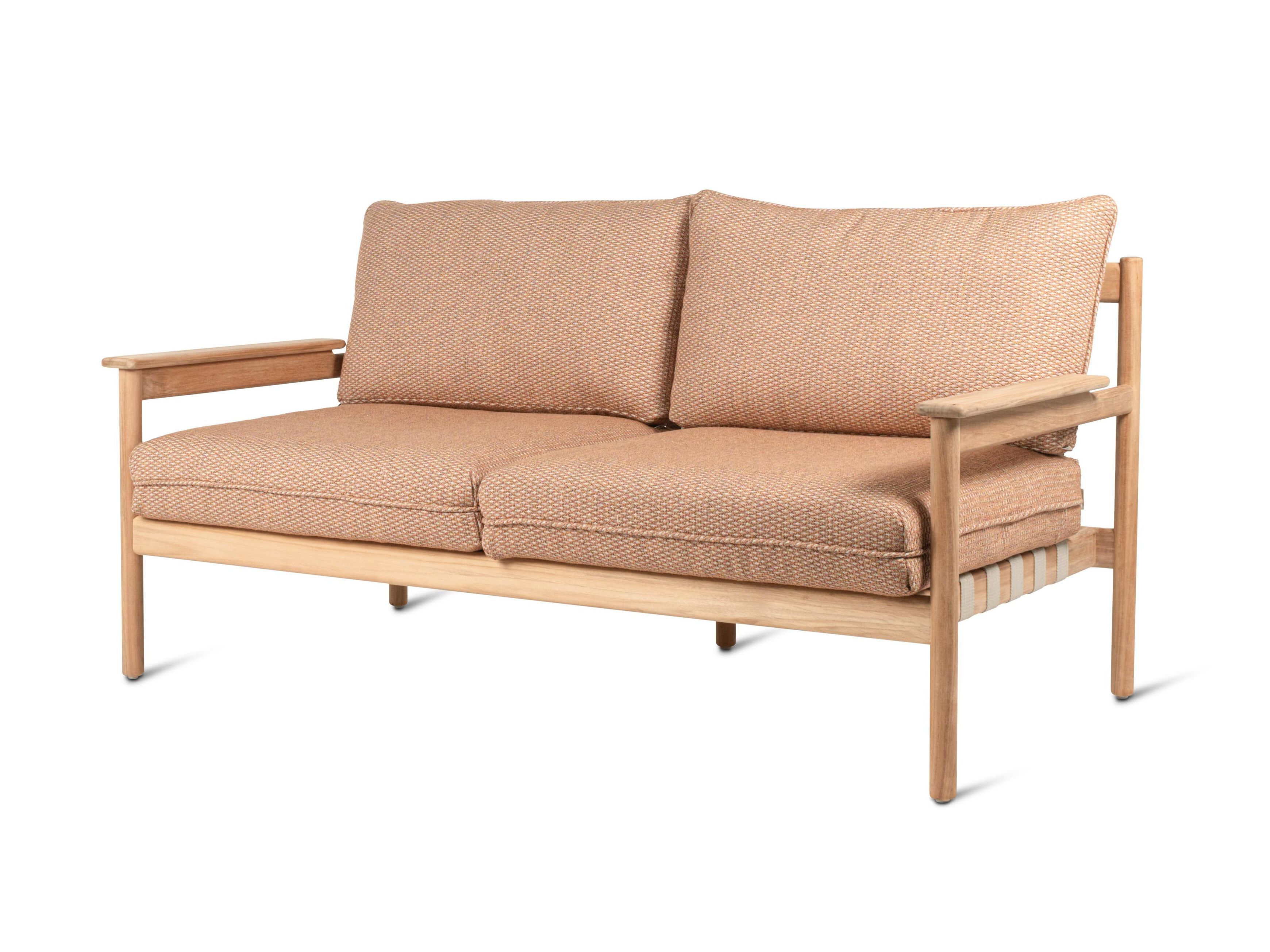2-местный диван из ткани и тика Vincent sheppard Oda ARCH-00146966