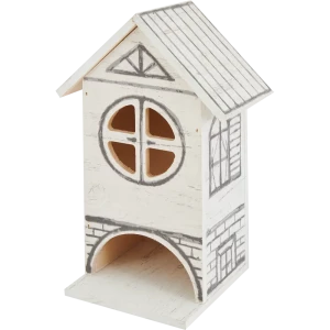 Ящик для хранения чая Графио Ч2 9x11x21 см дерево бело-черный