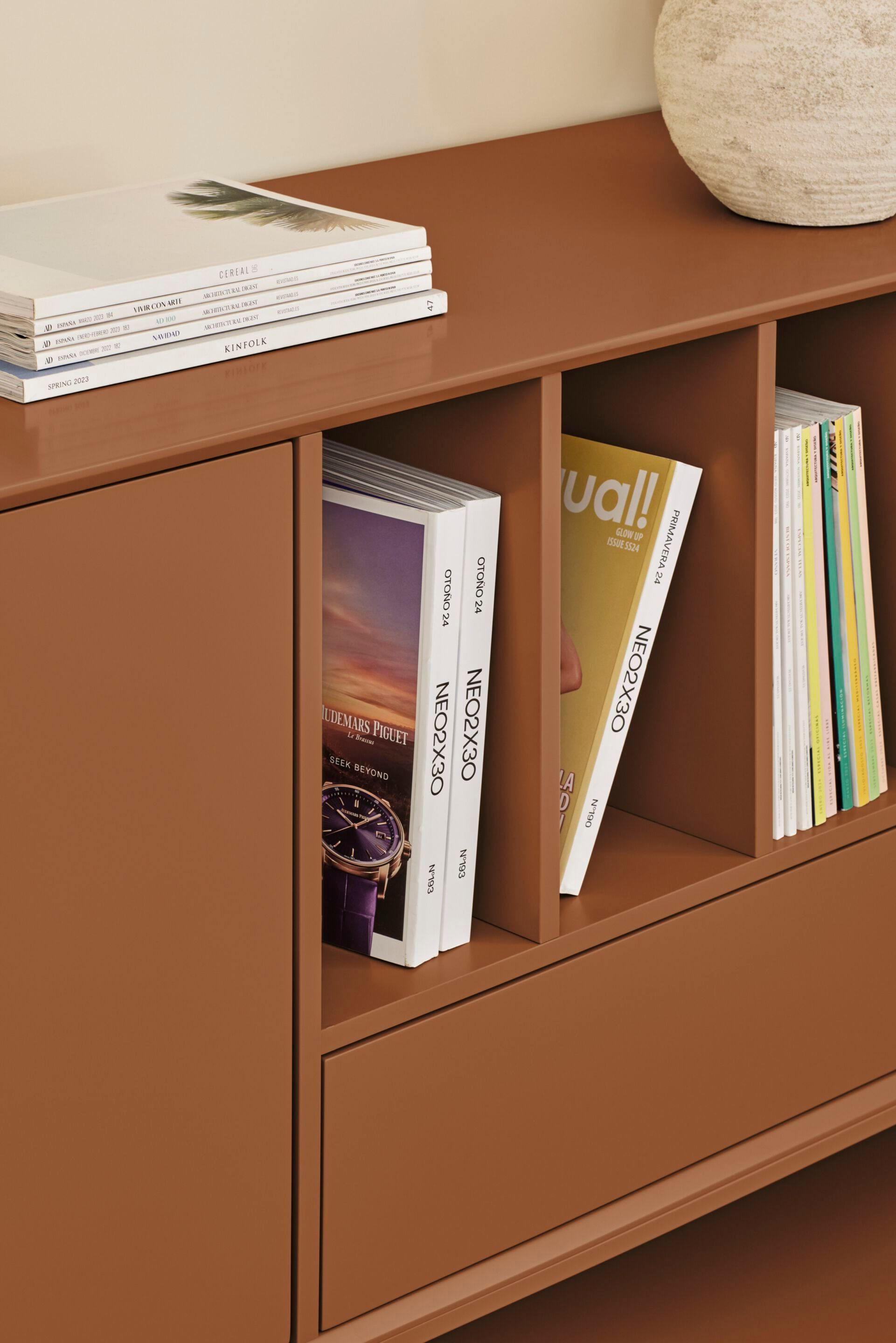 Шкаф из МДФ с распашными дверцами и ящиками TEULAT Platt ARCH-00010353 - Вид №2