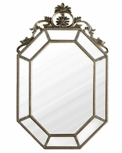 Зеркало восьмиугольное в серебряной раме "Лидс" LOUVRE HOME LOUVREHOME 036062 Серебро