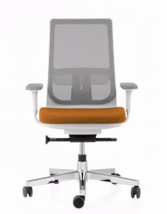 ICF Поворотное офисное кресло из сетки с 5 спицами и колесиками