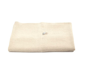 Льняное и шерстяное покрывало