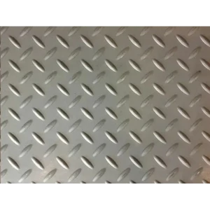 Лист рифленый чечевица 3x300x1200 мм, металл