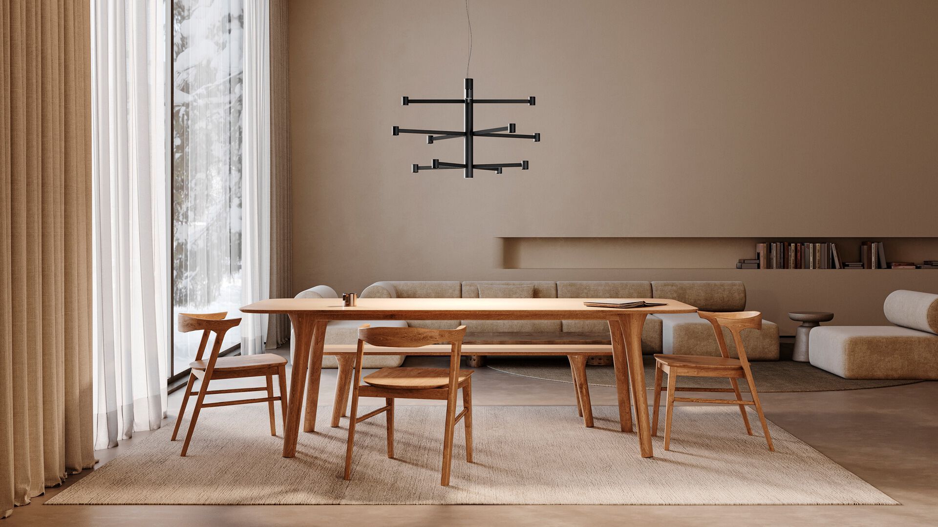 Светодиодный подвесной светильник Arkoslight Art Chandelier ARCH-00130532 - Вид №11