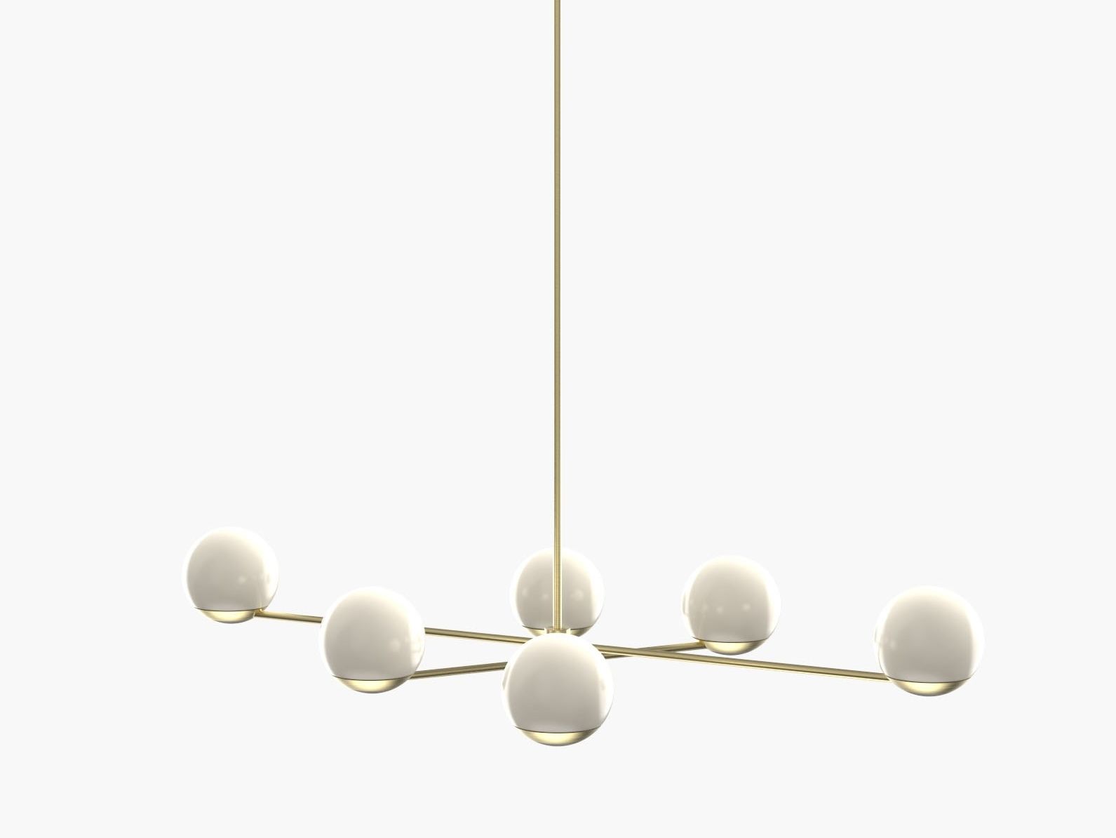 Светодиодный потолочный светильник ручной работы Cameron Design House Мяч и обруч ARCH-00124294 - Вид №3