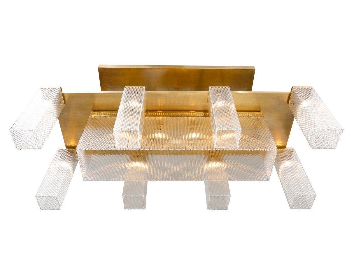 Подвесной светильник ручной работы из латуни Patinas Lighting Hoffmann ARCH-00106278 - Вид №1