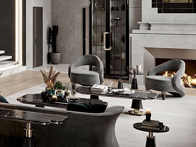 Тканевое кресло с подлокотниками Zebrano Quintus ARCH-00094422 - Вид №1