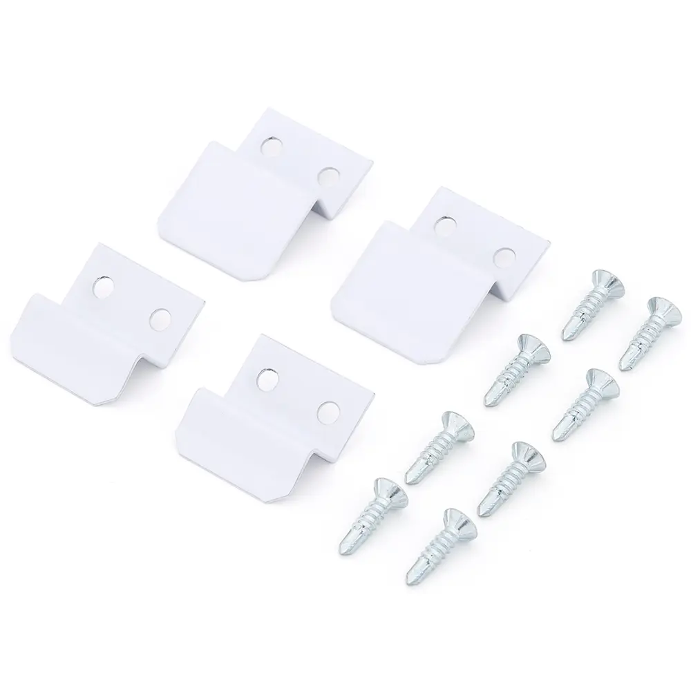 Крепление для москитной сетки, металл, цвет белый, 4 шт Santreyd STLM-2043762