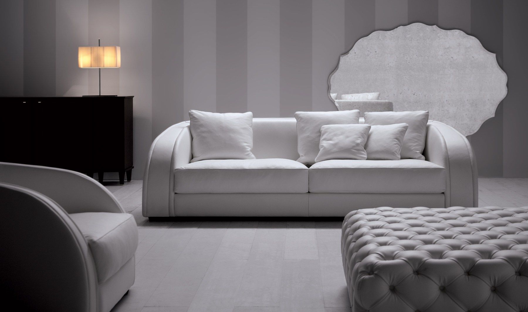 Кожаное кресло с подлокотниками OPERA CONTEMPORARY Carmen ARCH-00018354 - Вид №1