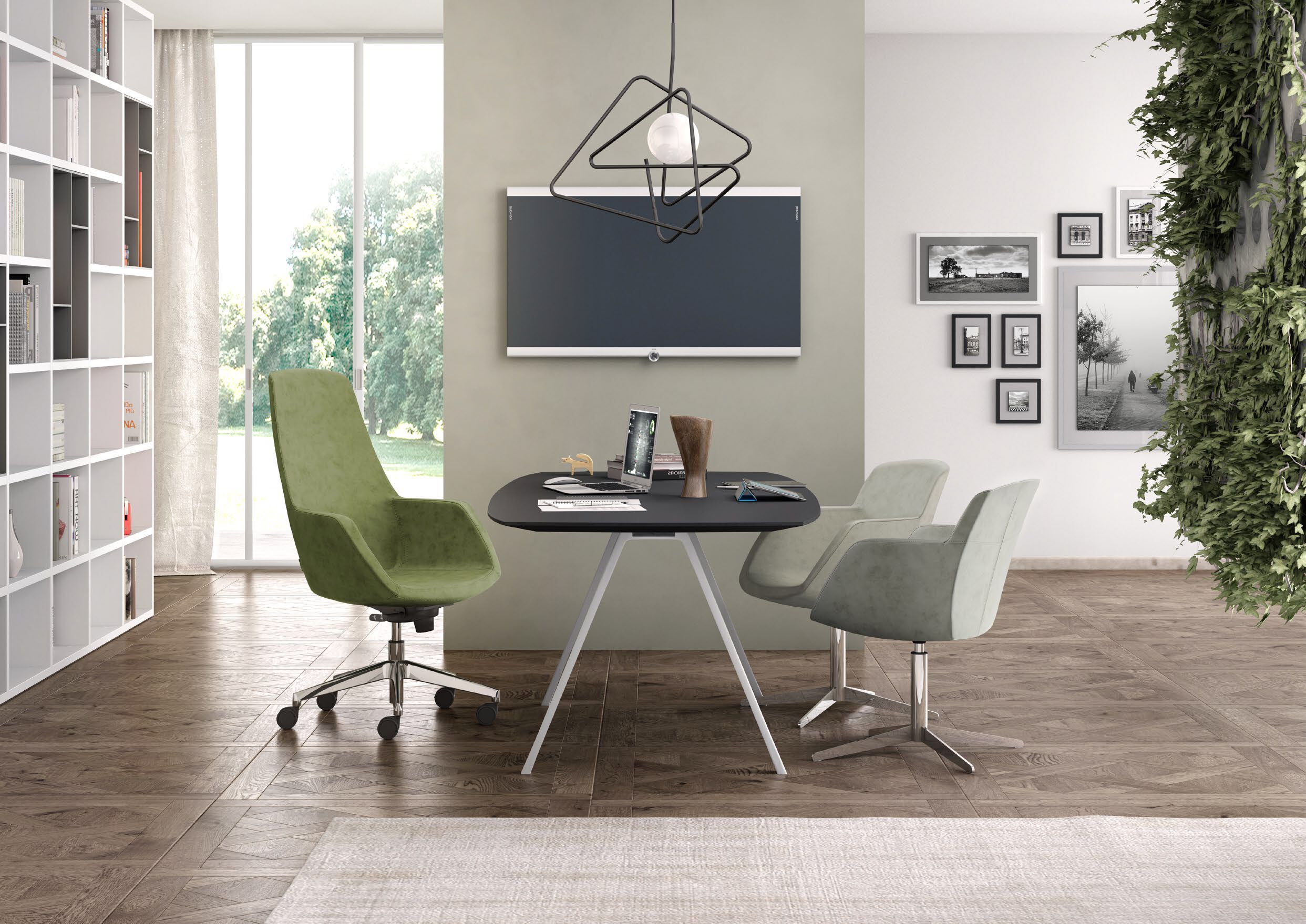 Тканевый поворотный операционный стул Leyform Gaia ARCH-00074604 - Вид №6