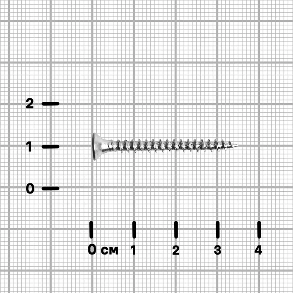 Универсальные саморезы DILWIS 3x35 мм с оцинковкой 89384723 STLM-1570491 - Вид №2