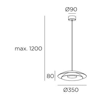 Стальной светодиодный подвесной светильник LedsC4 Noway ARCH-00104092 - Вид №5