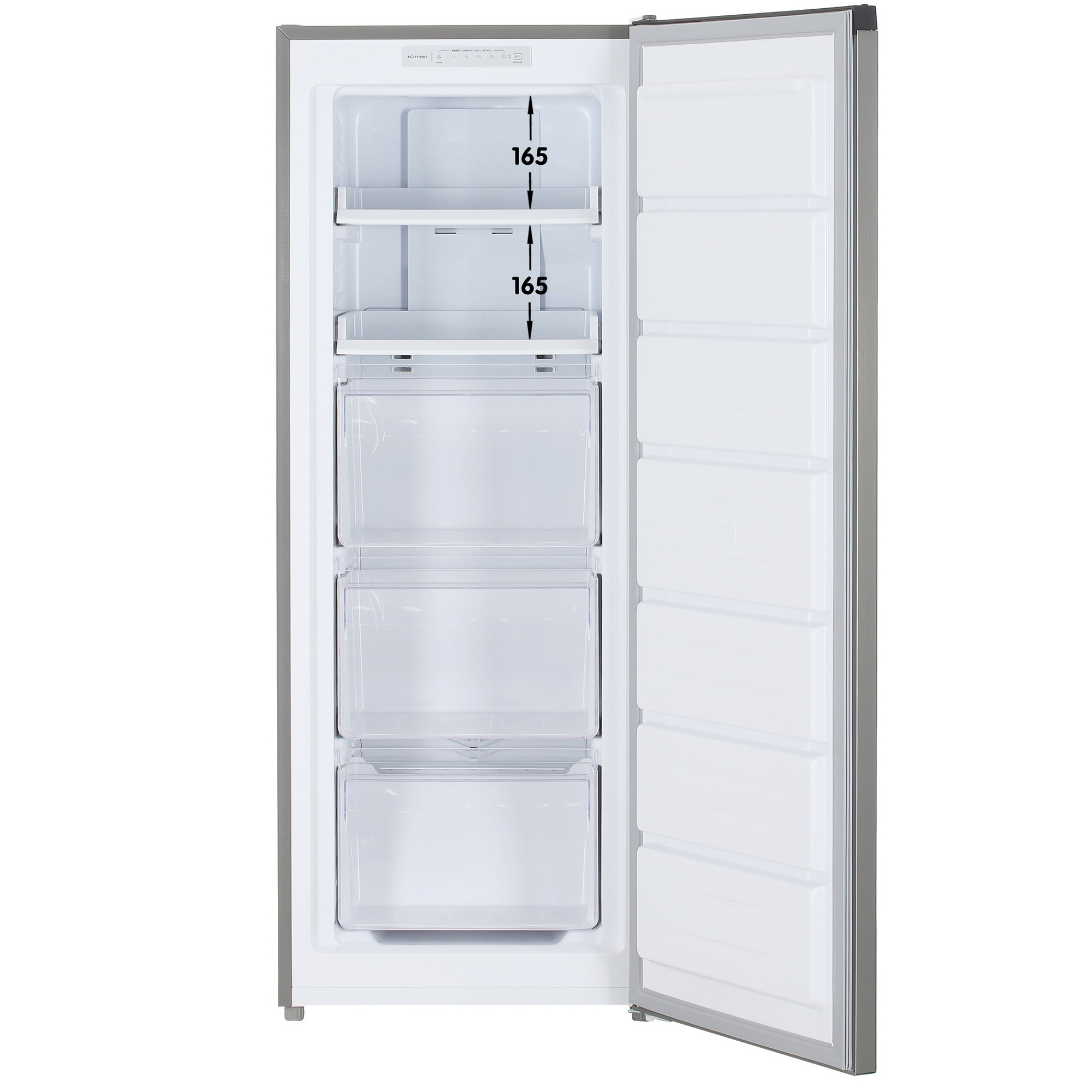 5408411 Морозильный шкаф  DEXP F4-16AHA серебристый STDN-0056672 - Вид №1