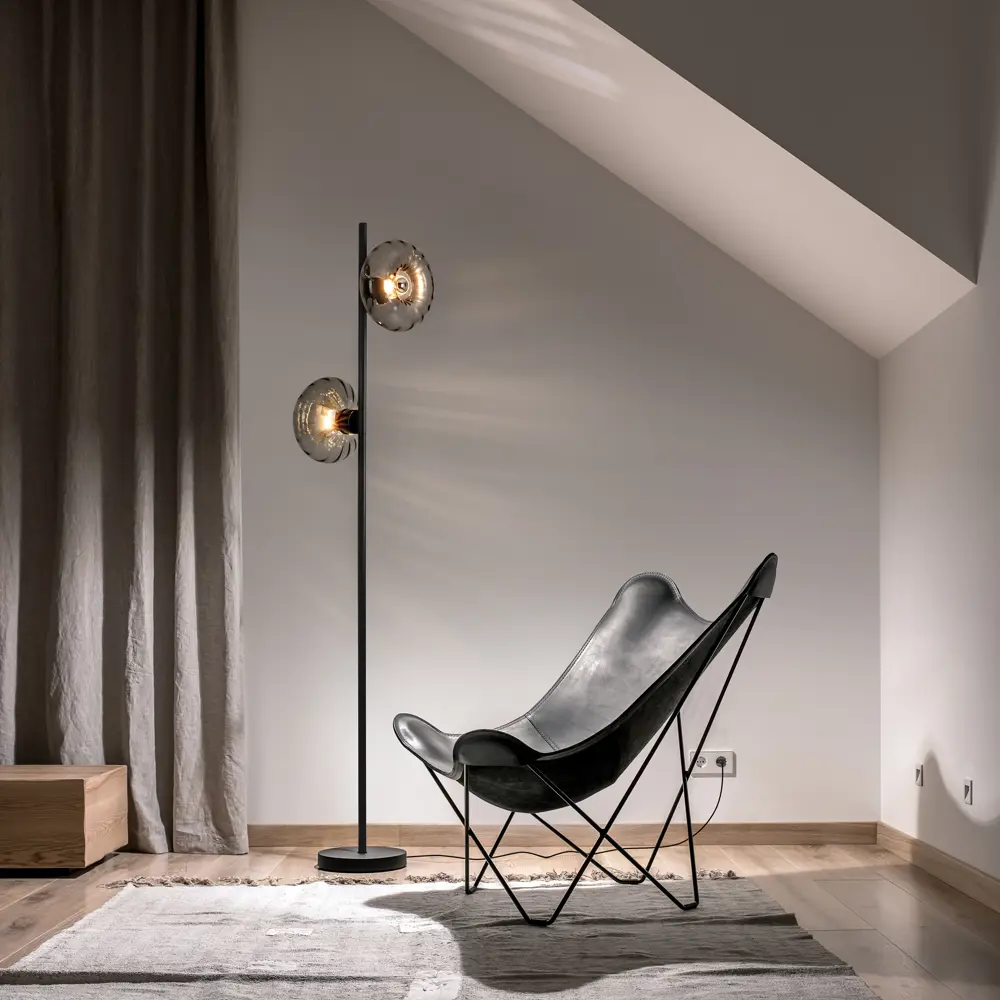 Торшер Freya Glans цвет черный STLM-2161669 - Вид №11