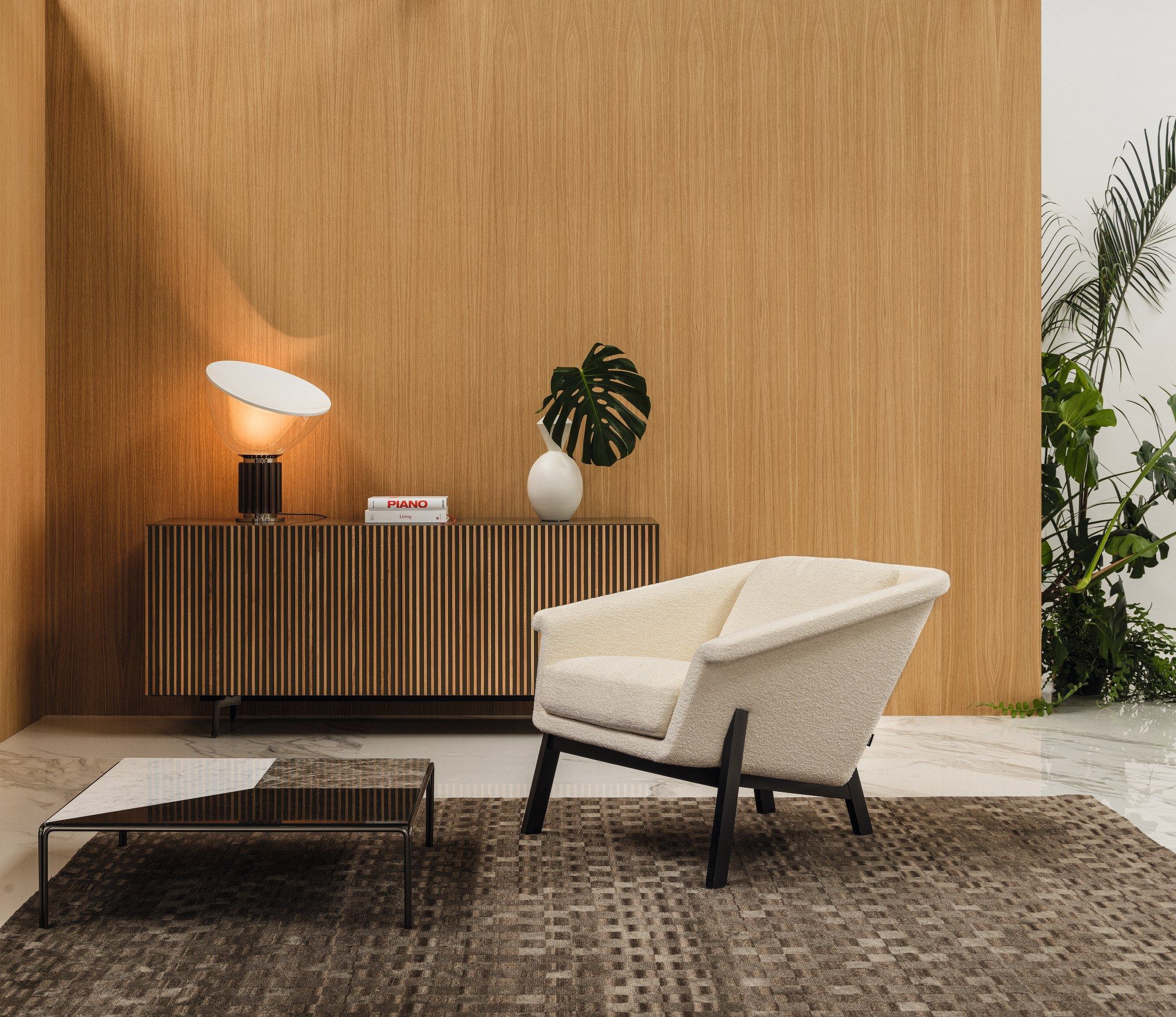 Мраморный журнальный столик для гостиной Casamania & Horm Рэгтайм ARCH-00143468 - Вид №2