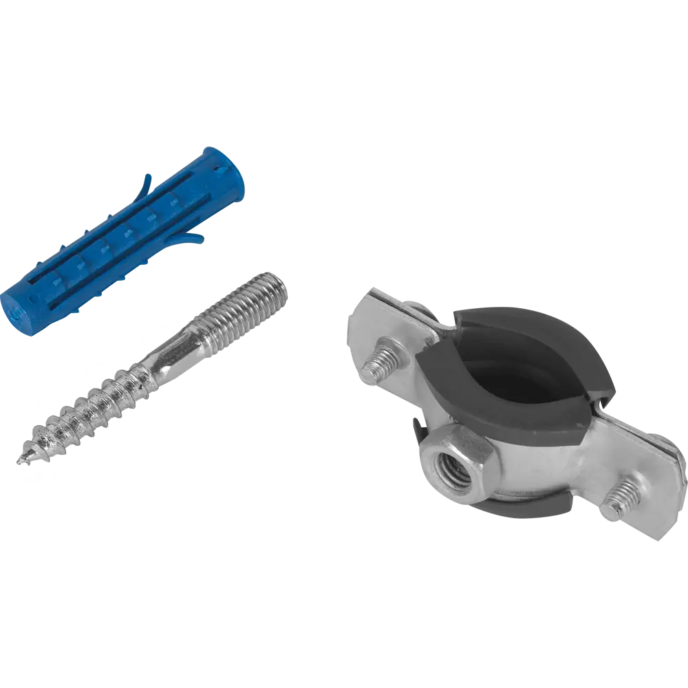 Кронштейн стальной с резиновым уплотнителем 1/2" 21-24 мм Santreyd STLM-2069130 - Вид №3