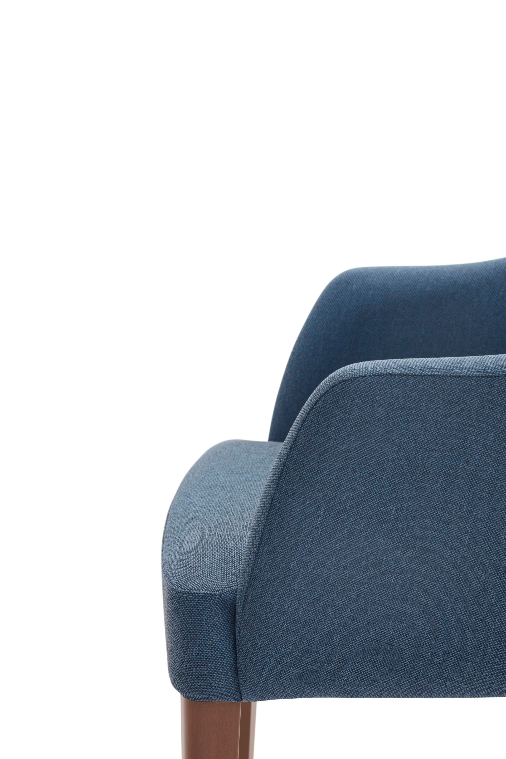 Тканевое кресло с подлокотниками Origins 1971 Вирджиния ARCH-00039905 - Вид №2