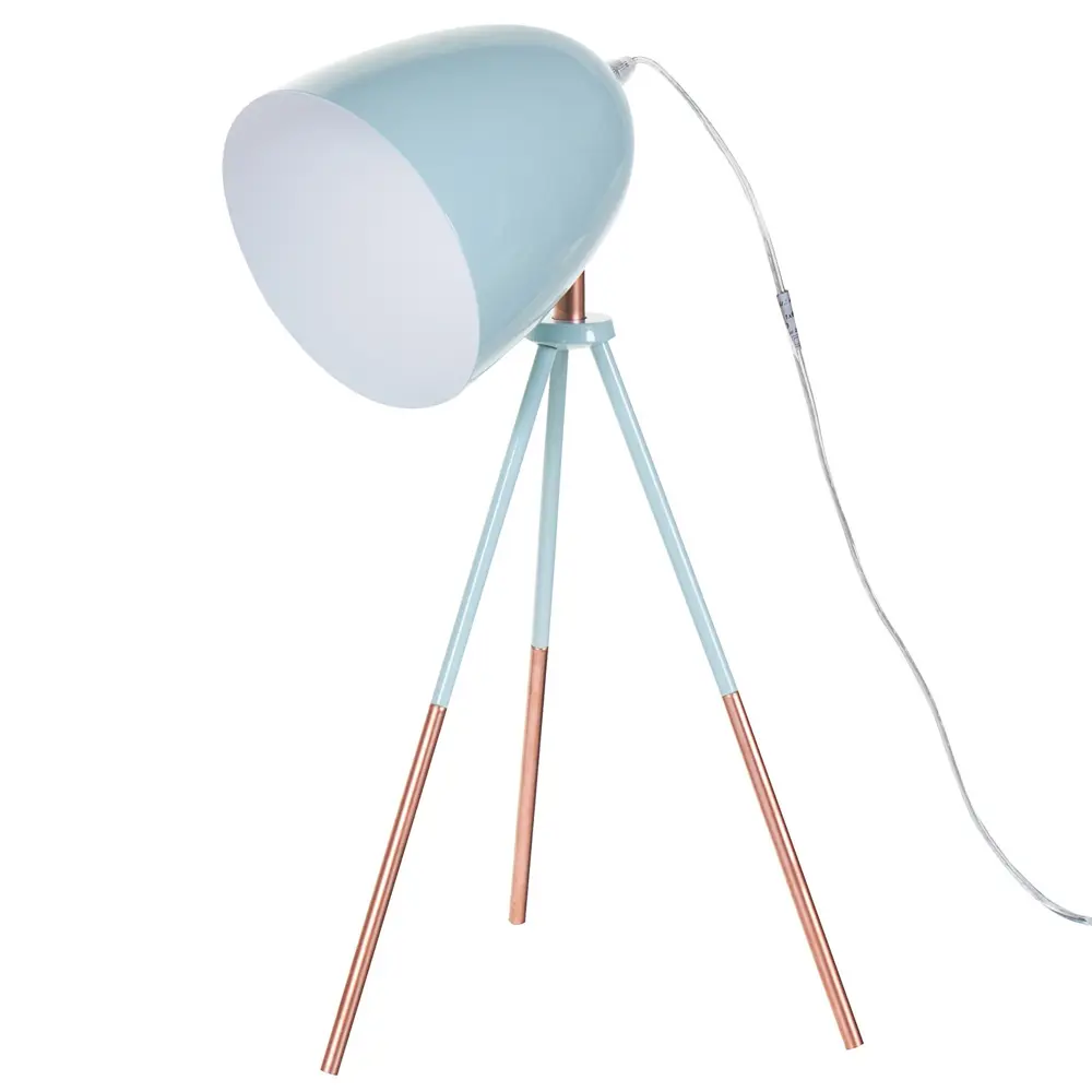 Настольная лампа «Dundee» 1xE27x60 Вт, цвет сталь мятная Eglo STLM-2111933