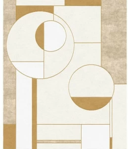 Tapis Rouge Прямоугольный коврик ручной работы из шерсти и шелка Abstraction Tr1750