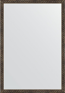 BY 0787 Зеркало в багетной раме - витая бронза 26 mm EVOFORM Definite