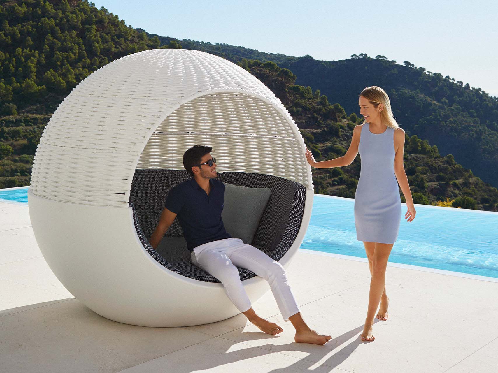 Садовая кровать из полиэтилена igloo Vondom ARCH-00116555 - Вид №6