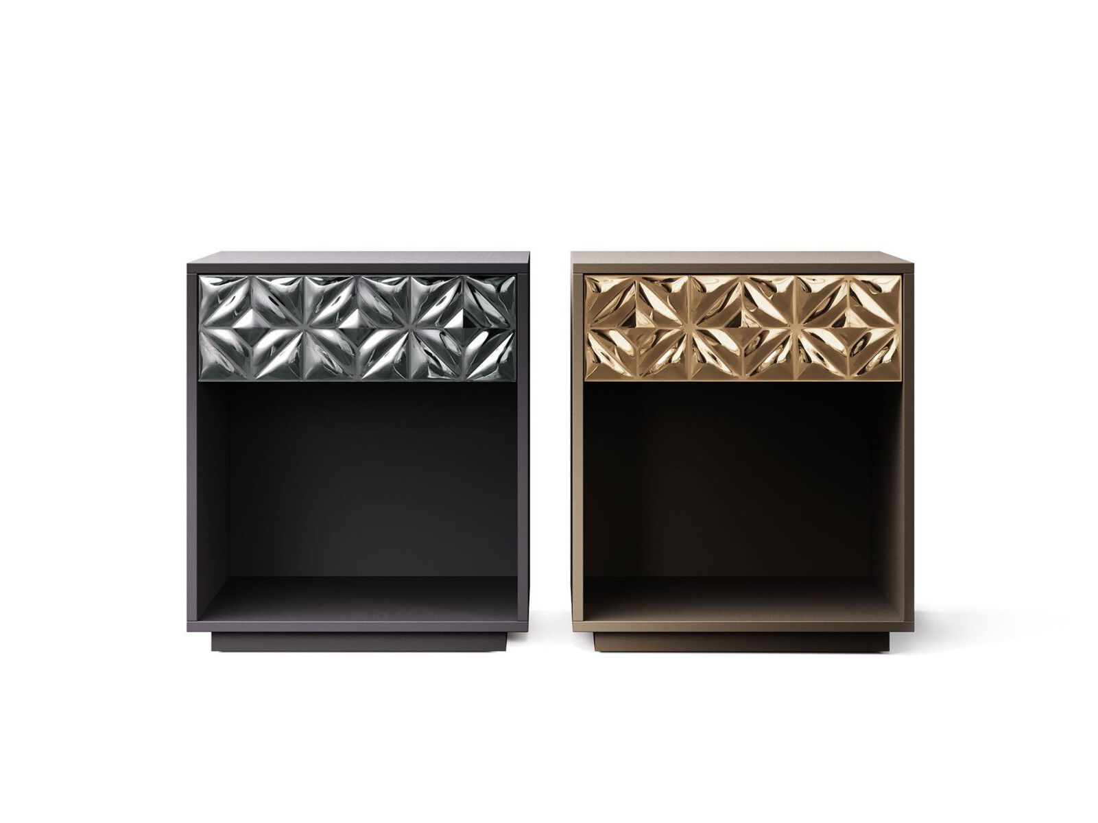 Тумбочка из дерева и стекла FIAM ITALIA Echo ARCH-00014393 - Вид №2