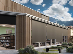 Солнцезащитный крем электрический рулонный занавес