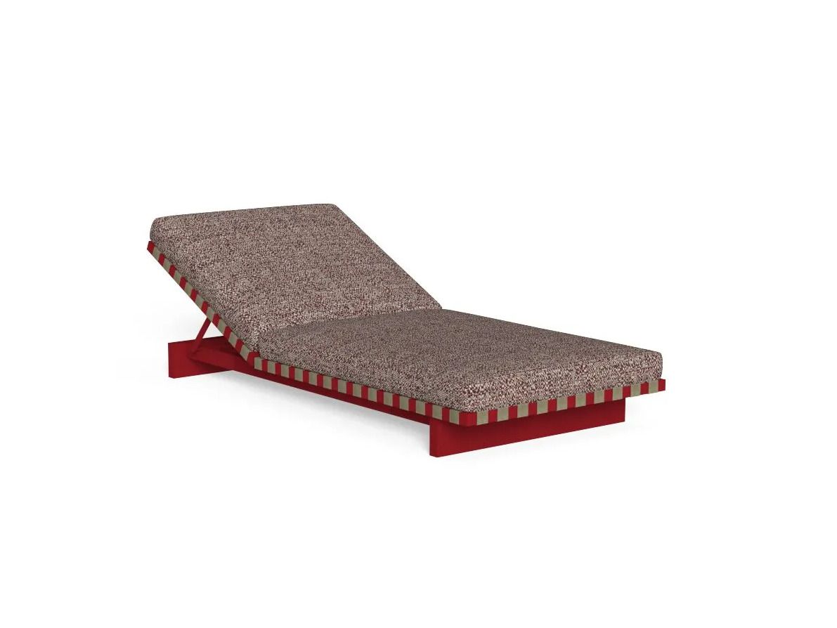 Садовая кровать с откидной спинкой из ткани Talenti Argo-alu ARCH-00097478 - Вид №6