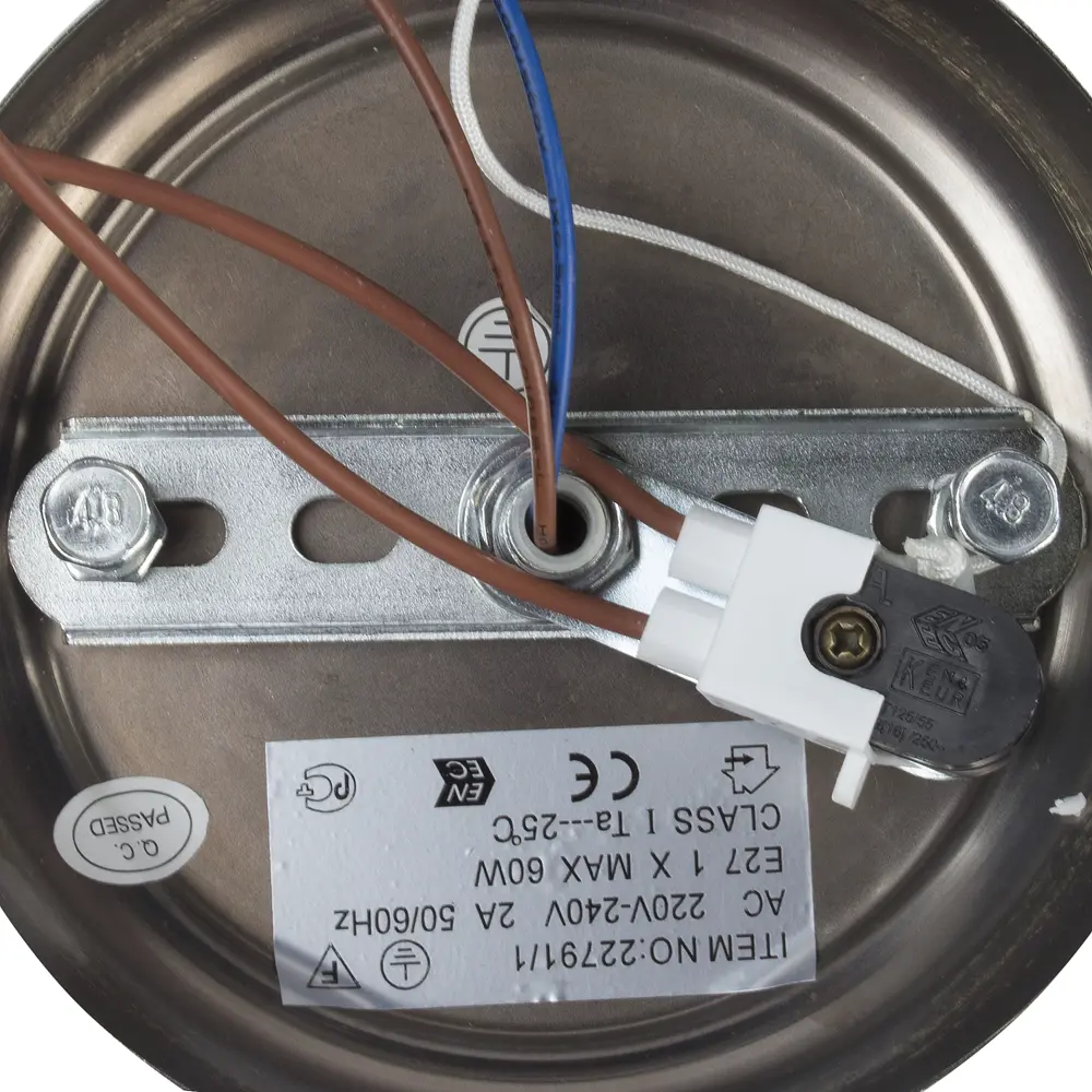 Бра Опера 1xE27x60 Вт, металл/стекло, цвет бронза/белый Eurosvet STLM-2013869 - Вид №1