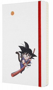 522418 Блокнот "Le Dragonballl. Goku" Large, 96 листов, в линейку, 13 х 21 см Moleskine