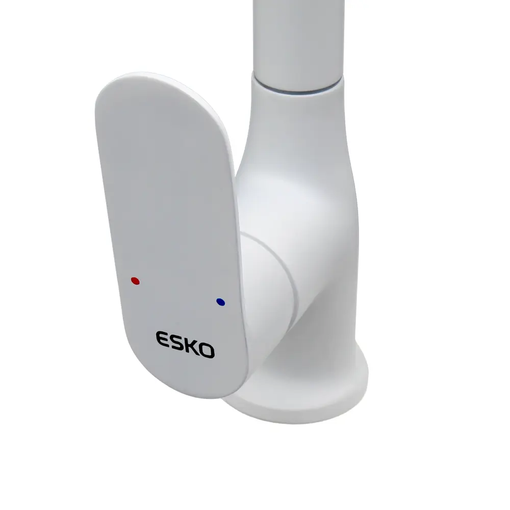 Смеситель кухонный Esko Annecy AN 519W высота 33.4 см цвет белый AN519W STLM-2141888 - Вид №10