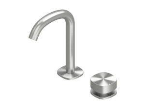 Однорычажный смеситель для раковины из нержавеющей стали