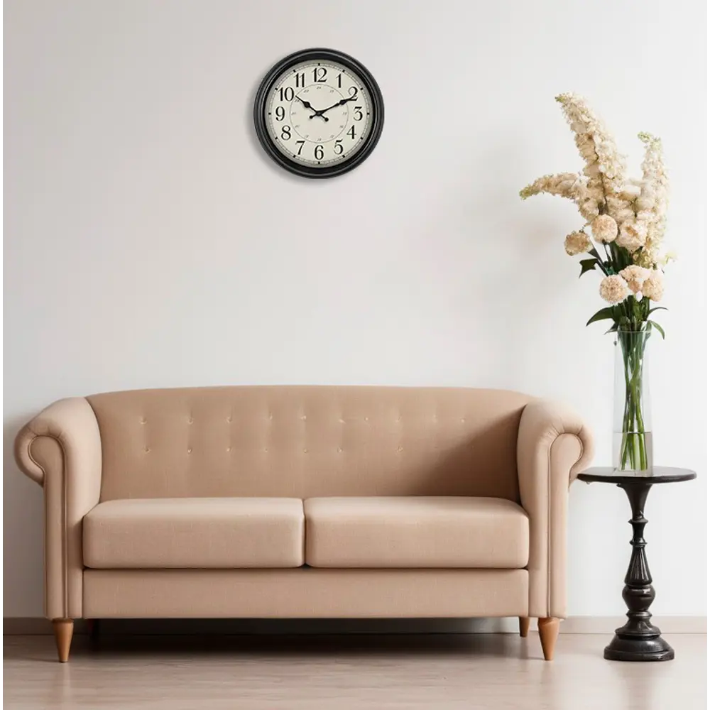 Настенные часы TROYKATIME Неоклассика с бесшумным ходом 89408014 STLM-1578728 - Вид №5