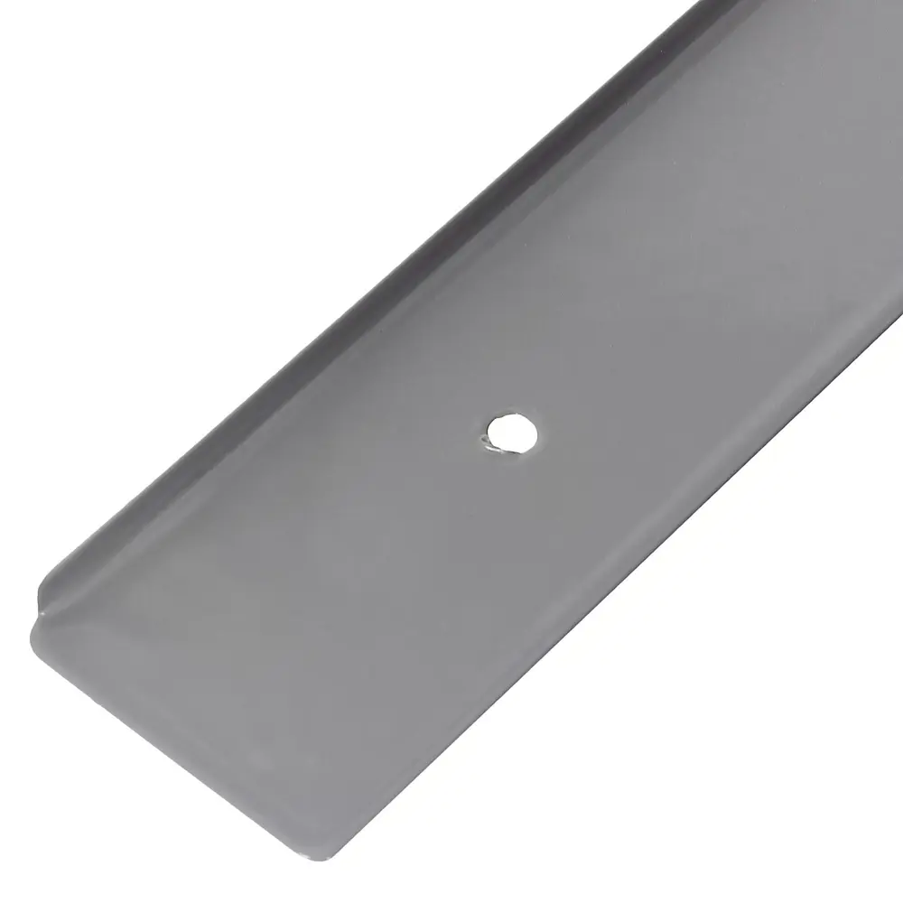 Планка для столешницы торцевая, 38 мм, металл, цвет серебристый Santreyd STLM-2092259 - Вид №1