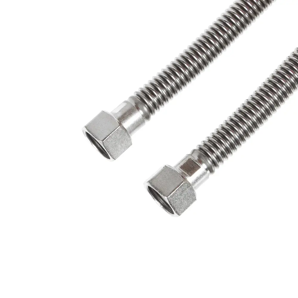 Гибкая подводка для газа сильфонного типа 1/2" гайка-гайка 200 см Santreyd STLM-2045301 - Вид №1