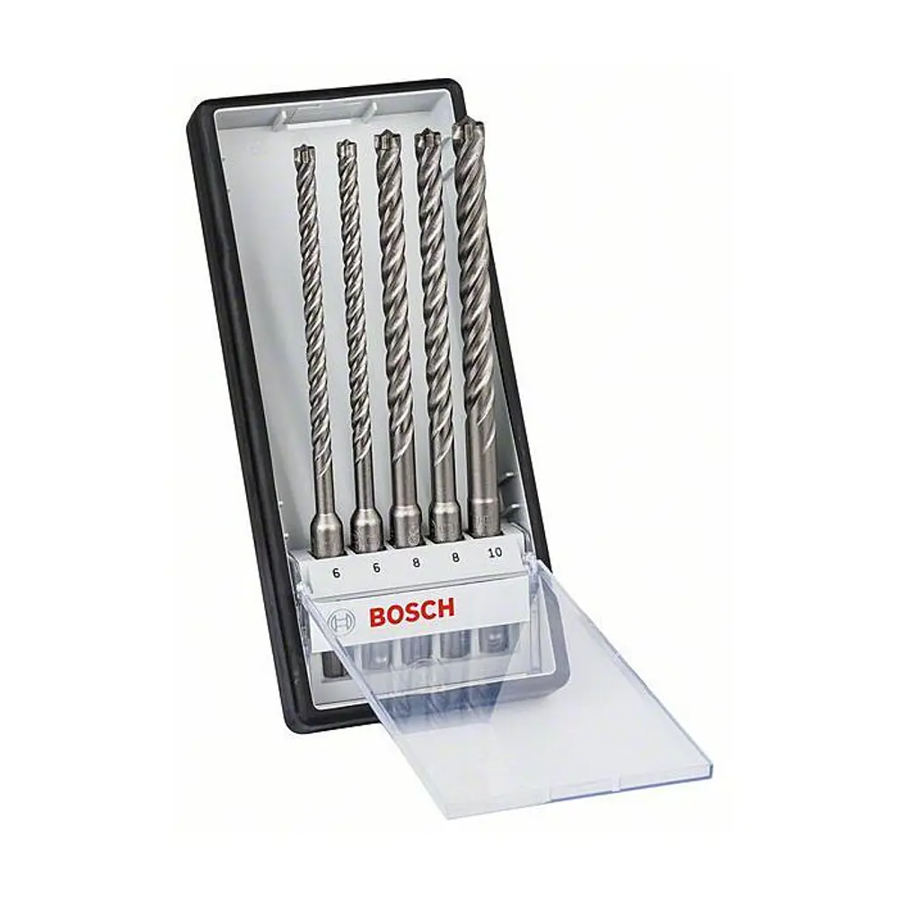 Набор буров SDS-plus 7X Bosch, 6/6/8/8/10 мм, 5 шт BOSCH PROFESSIONAL STLM-2188773