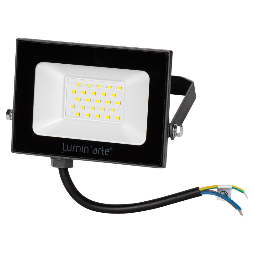 83830073 Прожектор светодиодный уличный Luminarte 30 Вт 5700K IP65 холодный белый свет STLM-0044767 LUMIN ARTE