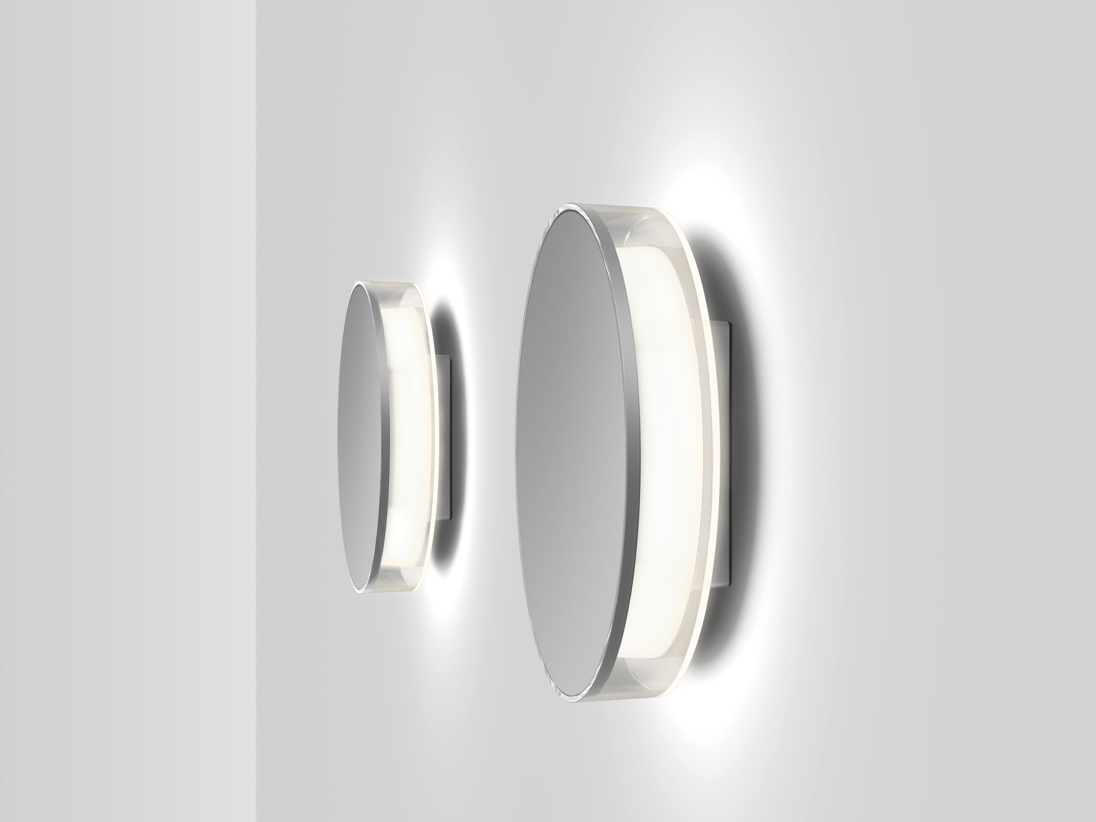 Алюминиевый и стеклянный светодиодный настенный светильник serien.lighting LYD ARCH-00043621 - Вид №23