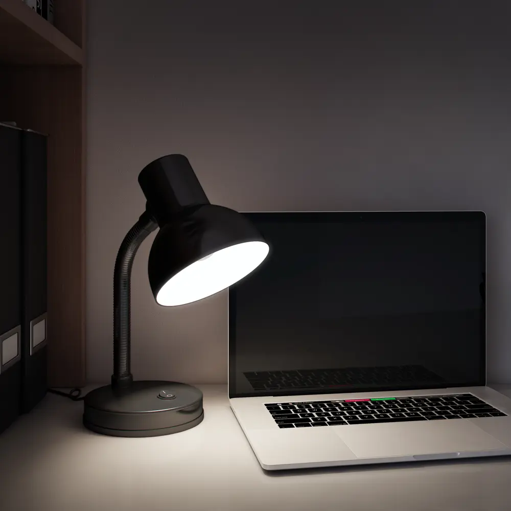 Настольная лампа Inspire Buro E27x40 Вт цвет чёрный STLM-2073395 - Вид №7