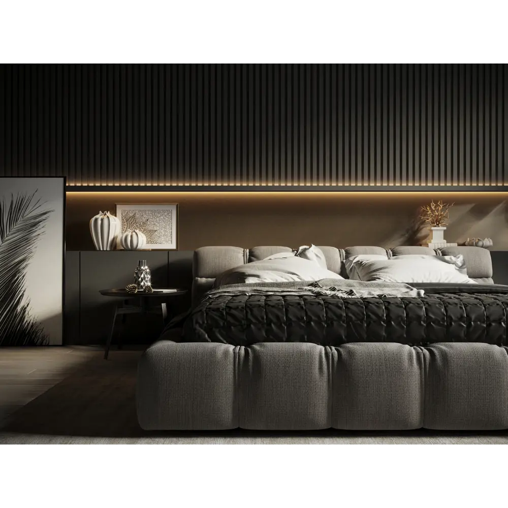 Молдинг настенный полистирол ударопрочный под светодиодную ленту Decor-Dizayn DD616 белый 25x40x2000 мм STLM-2156112 - Вид №2