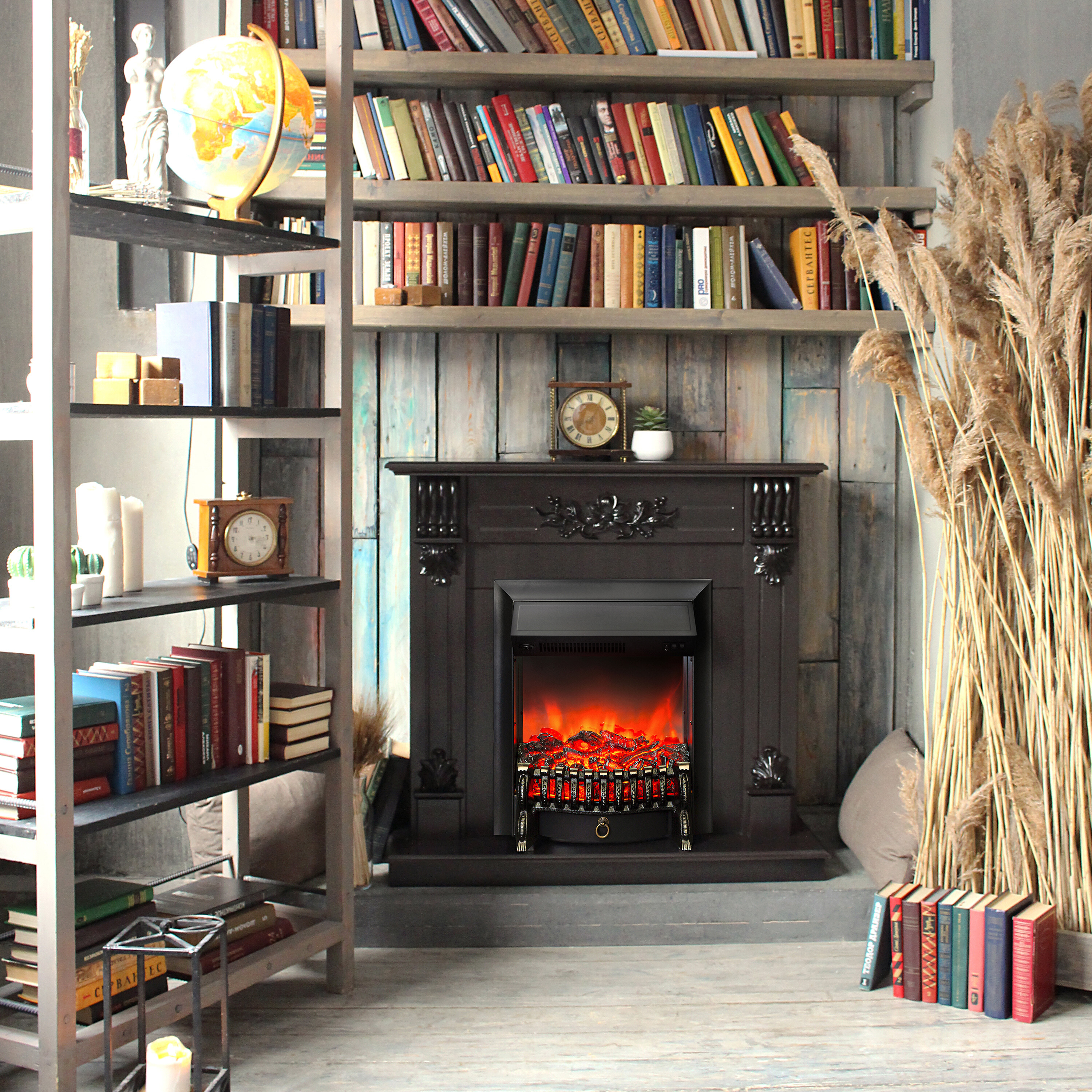 8167298 Каминокомплект RealFlame Ottawa STD/EUG DN + Fobos Lux Black STDN-0145969 - Вид №13