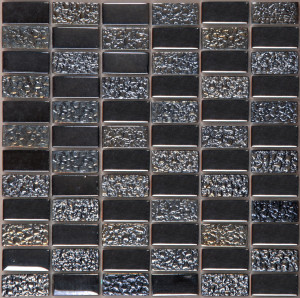 Мозаика стеклянная с вкроплениями природного камня SG-8030 SN-Mosaic Exclusive