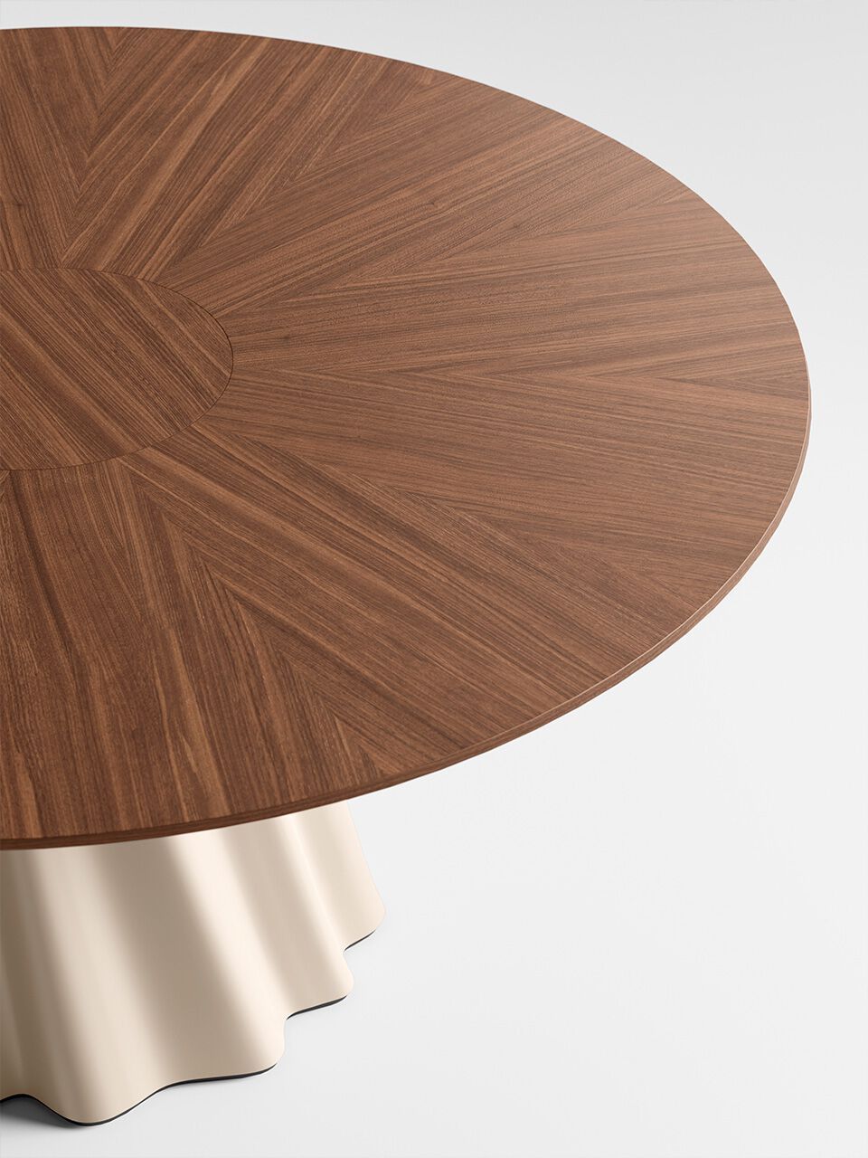 Круглый стол со скульптурным основанием Pianca ONDA INDOOR ARCH-00092893 - Вид №1