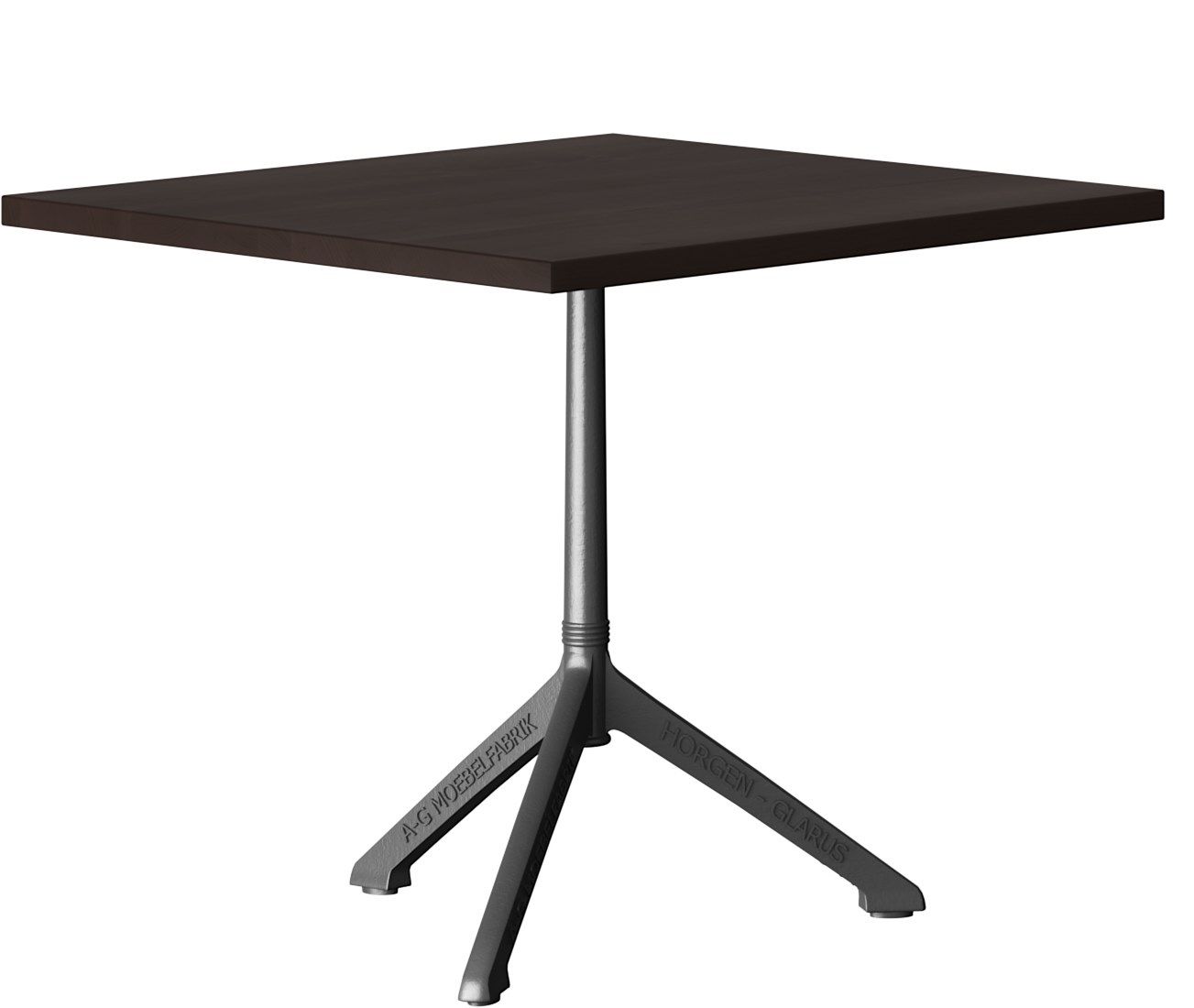 Квадратный обеденный стол из массива дерева horgenglarus EPOC ARCH-00030913 - Вид №7