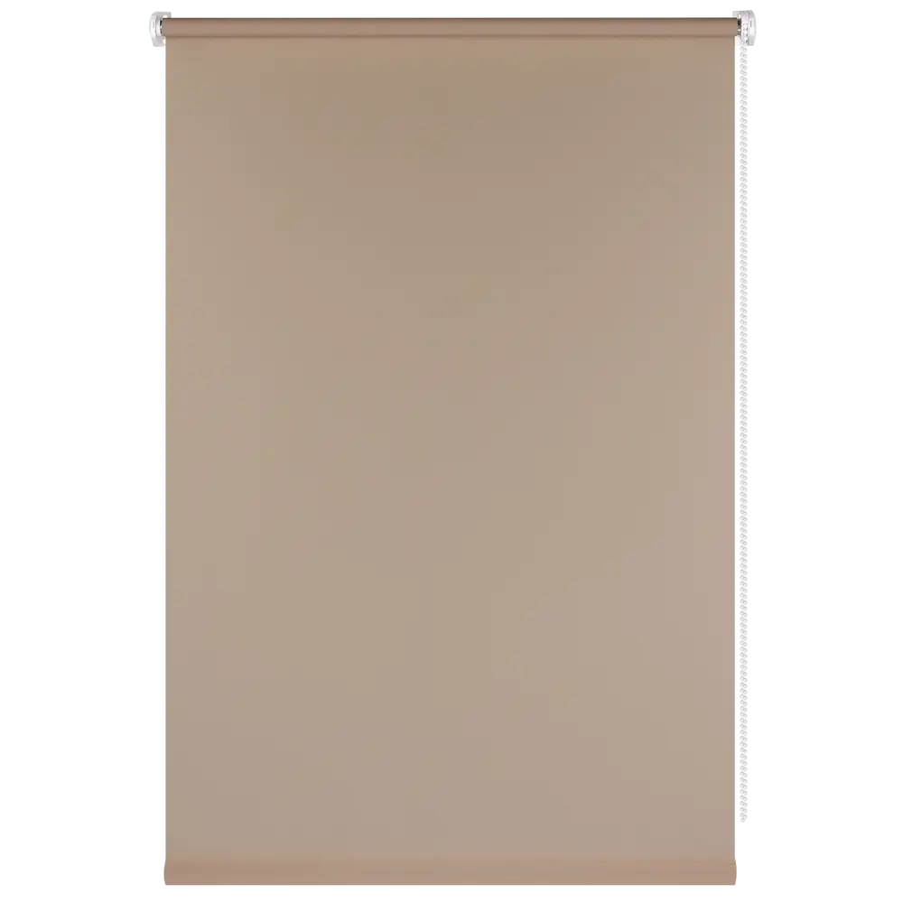 Штора рулонная Plain, 50x160 см, цвет бежевый PRAKTO STLM-2136801