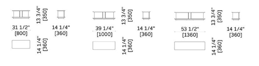 Прямоугольный низкий журнальный столик Lema Venise ARCH-00032072 - Вид №8