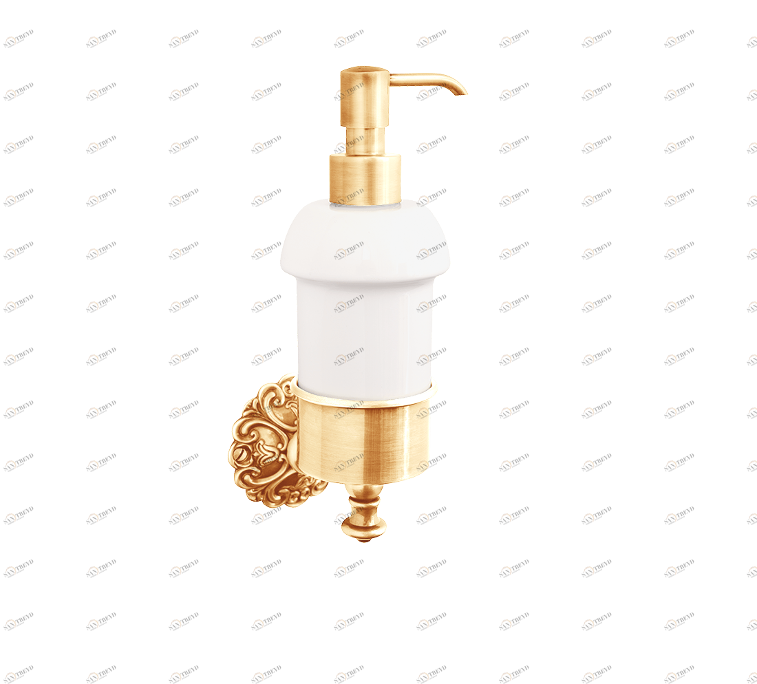 Gentry Home Настенный керамический подстаканник Ivy Темное золото GH103350 