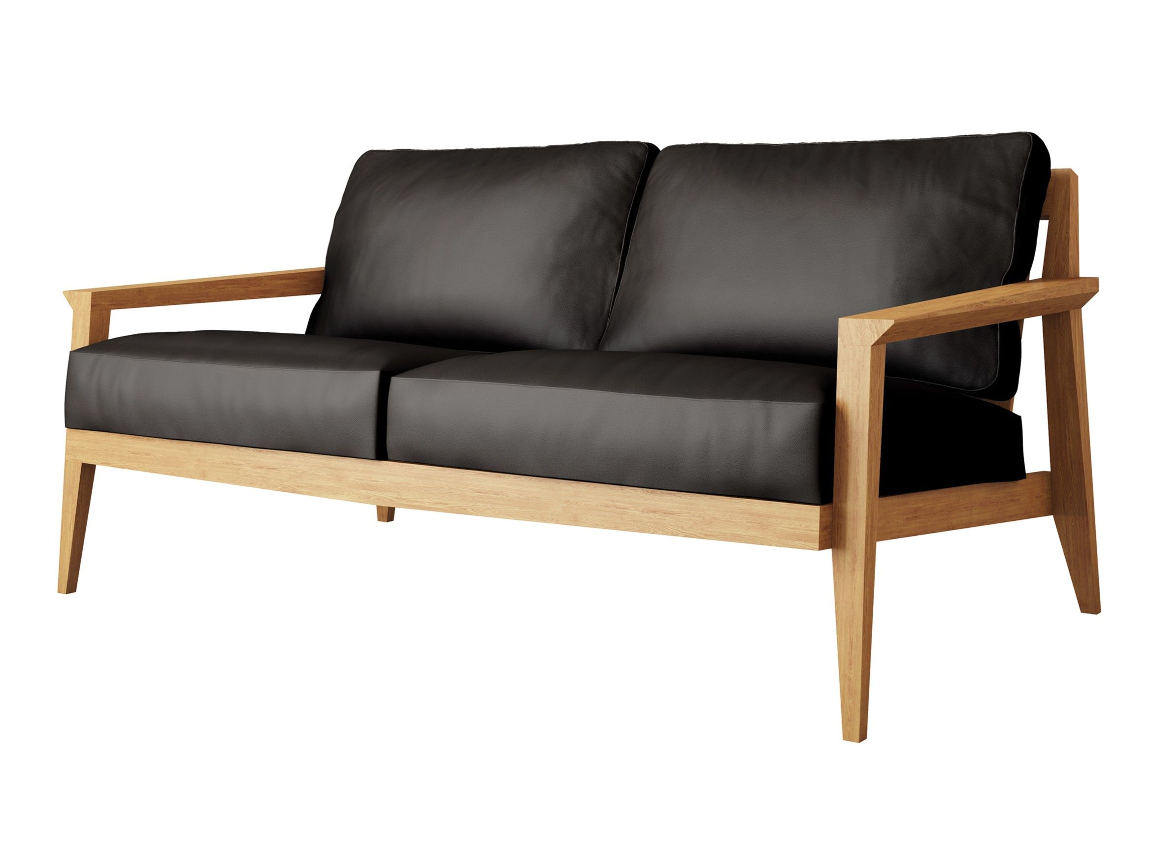 2-местный кожаный диван Case Stanley ARCH-00069193